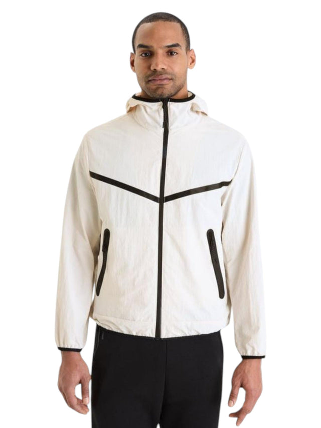 Image for Men's Colorblocked Jacket,White