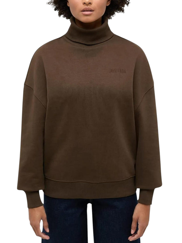 Image for Women's Plain Sweaters,Dark Brown