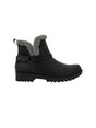 Image for Womne's Plain Lined Ankle Boots,Black