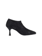 Image for Women's Rhinestones Textured Ankle Boots,Black