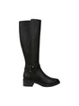 Image for Women's Plain Knee High Shoes,Black
