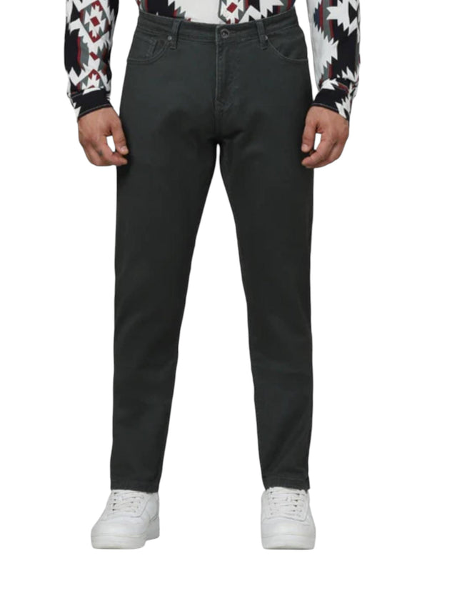 Image for Men's Plain Jeans,Dark Grey