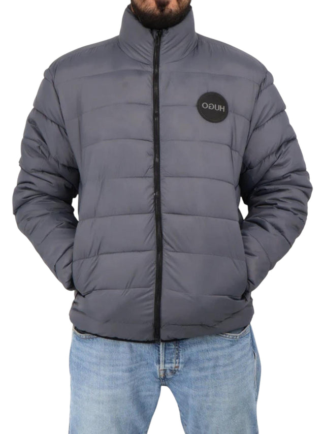 Image for Men's Quilted Jacket,Grey