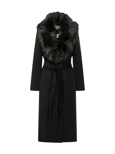 Image for Women's Plain Classic Long Jacket,Black