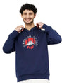 Image for Men's Printed Hoodie,Navy