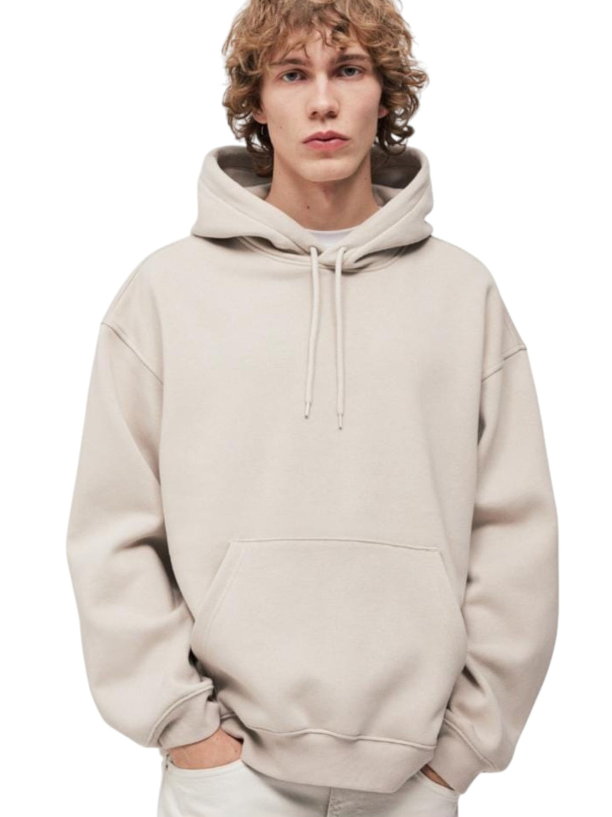 Image for Men's Plain Hoodie,Taup