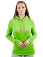 Image for Women's Brand Logo Printed Hoodie,Light Green