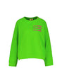 Image for Women's Brand Logo Printed Sweaters,Light Green