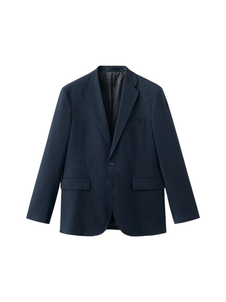 Image for Men's Plain Blazer,Navy