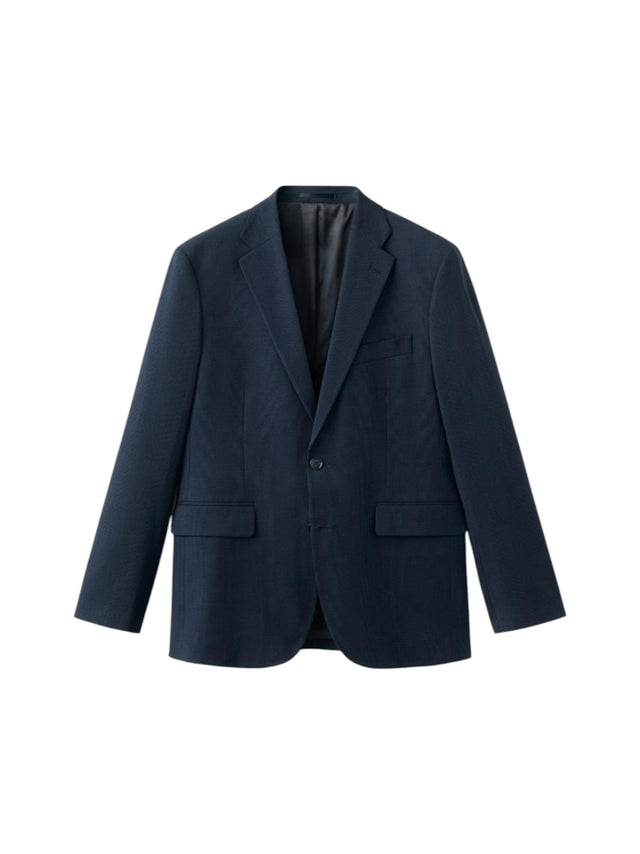 Image for Men's Plain Blazer,Navy
