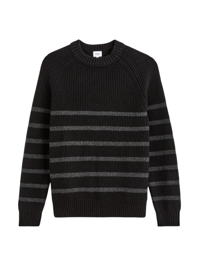 Image for Men's Knitted Sweaters,Black