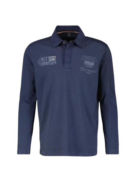 Image for Men's Printed Top,Navy