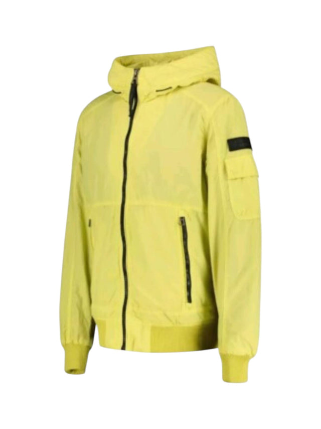 Image for Men's Plain Solid Jacket,Yellow