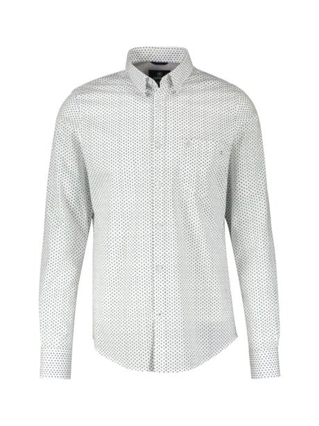 Image for Men's Graphic Dress Shirt,White