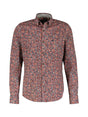 Image for Men's Graphic Dress Shirt,Burgundy
