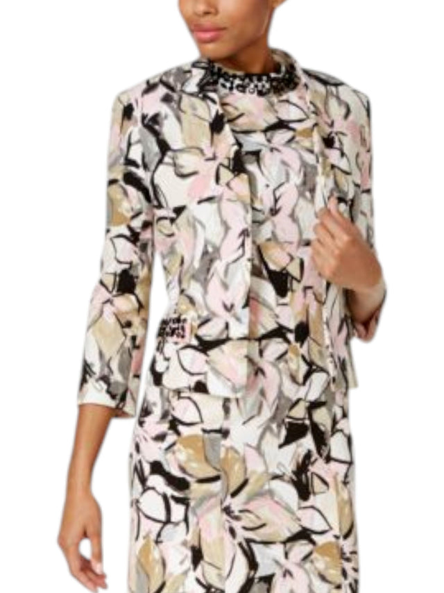 Image for Women's Graphic Blazer,Multi