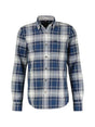 Image for Men's Plaid Dress Shirt,Navy