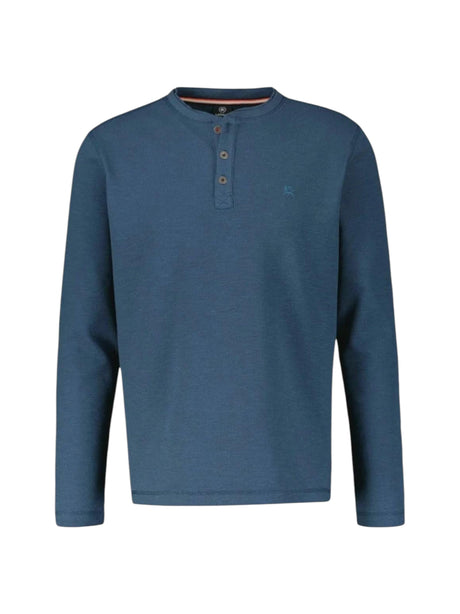 Image for Men's Textured Top,Navy