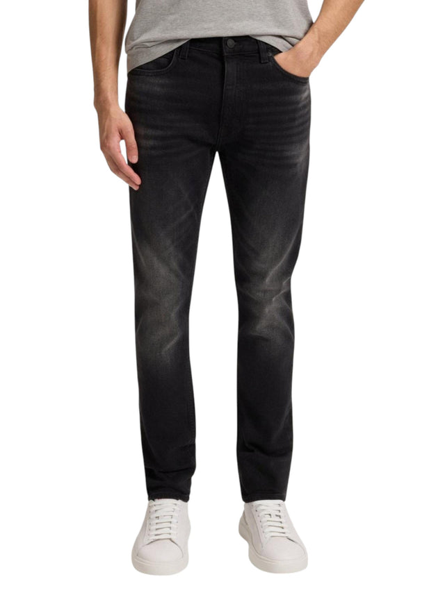 Image for Men's Washed Jeans,Black