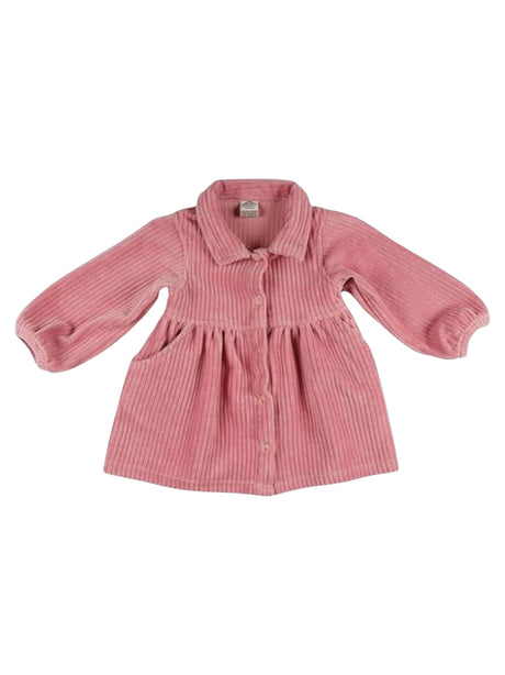 Image for Kids Girl's Ribbed Dress,Pink