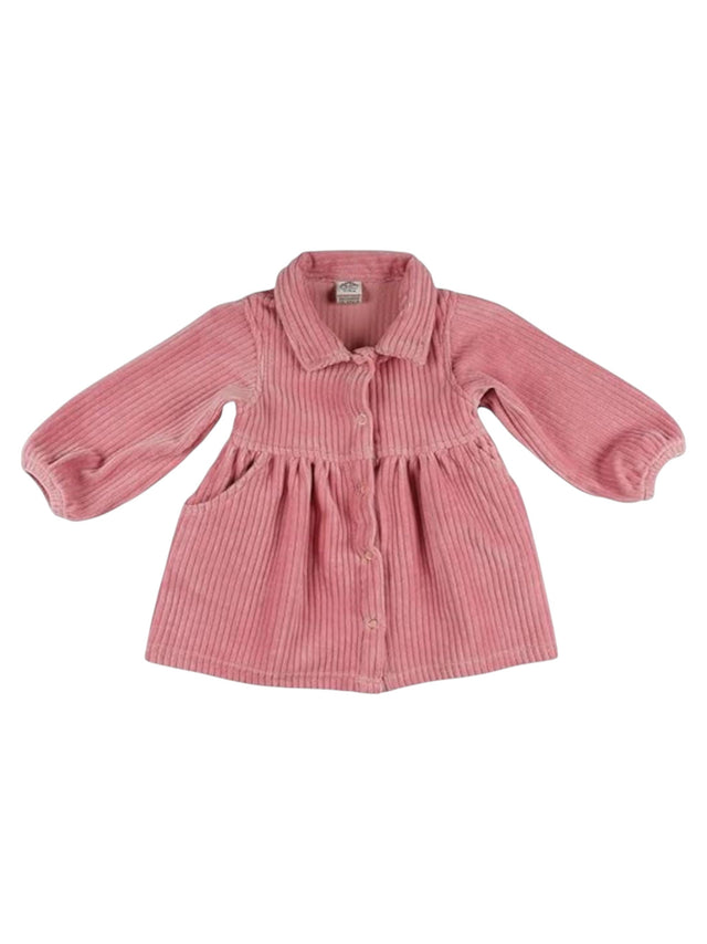 Image for Kids Girl's Ribbed Dress,Pink