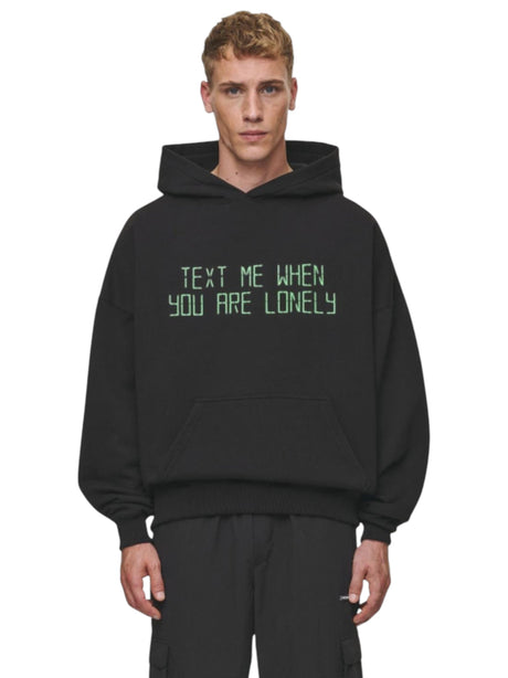 Image for Men's Printed Hoodie,Black