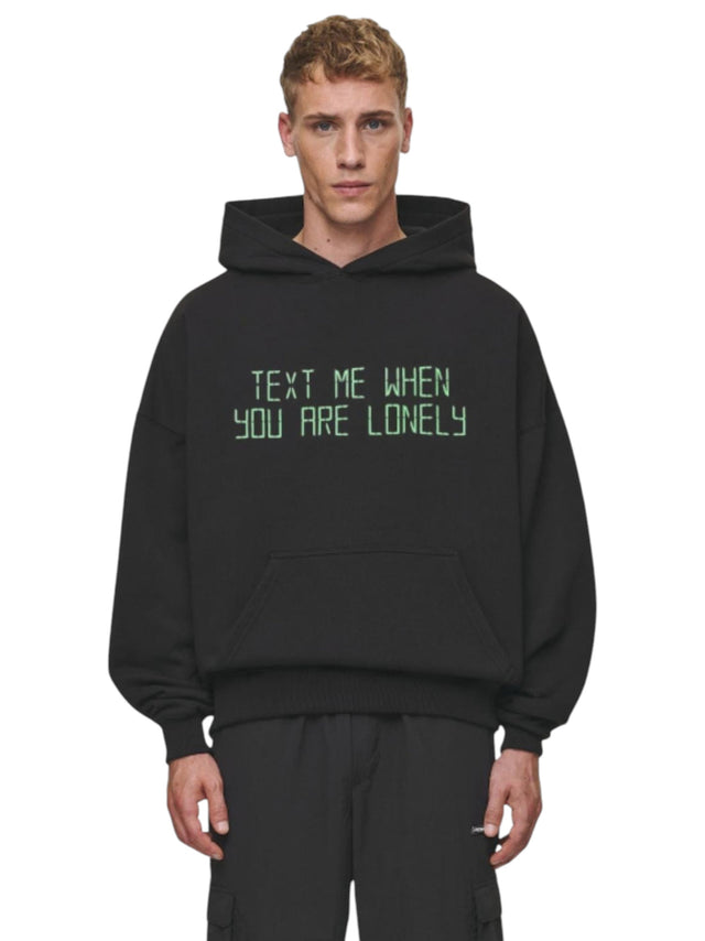 Image for Men's Printed Hoodie,Black