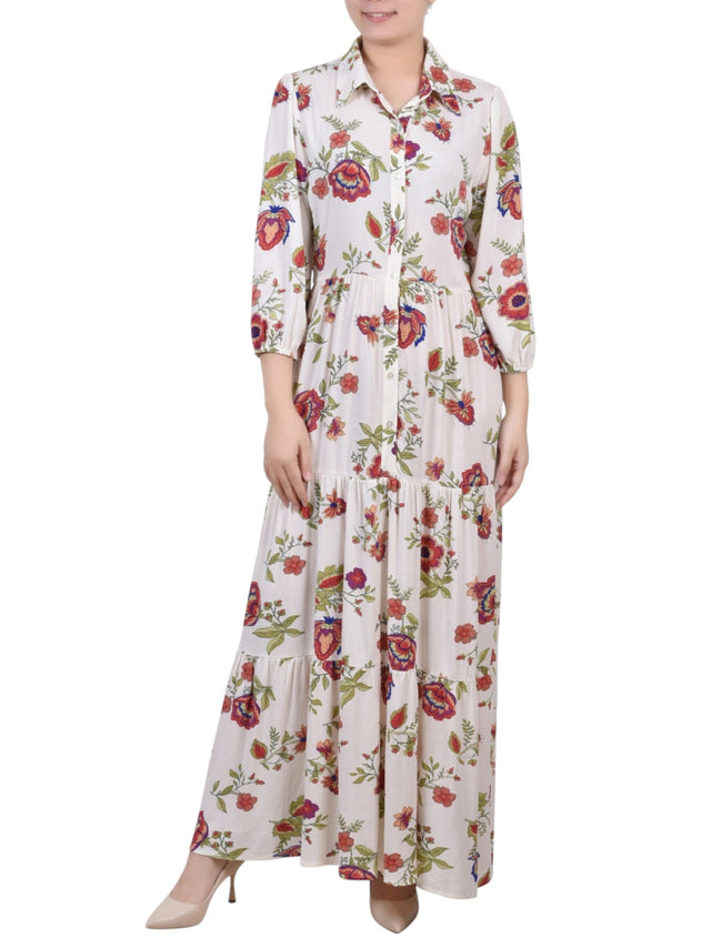 Image for Women's Floral Printed Dress,Multi 