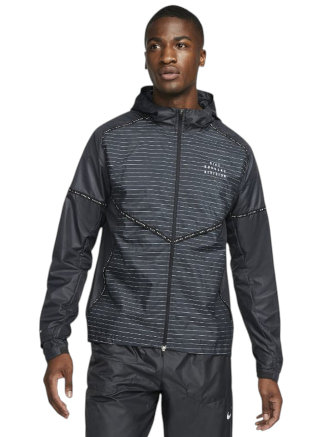 Image for Men's Striped Sport Jacket,Black 