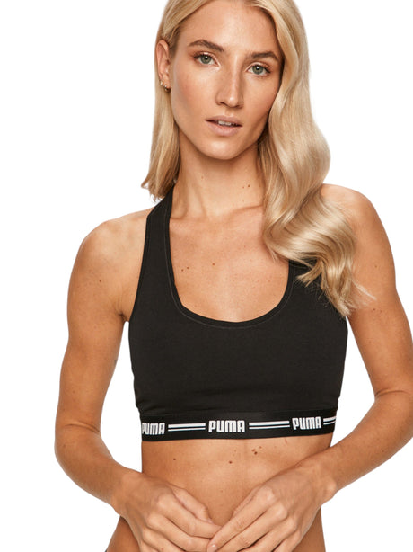 Image for Women's Plain Bra,Black