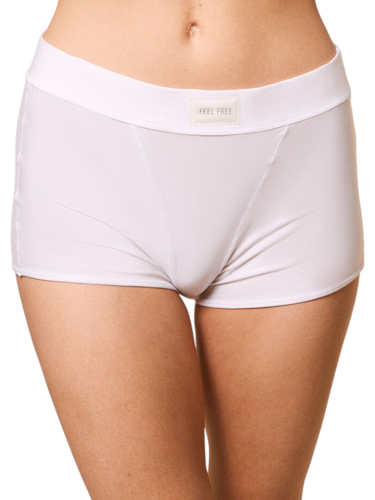 Image for Women's Plain Boxer,White