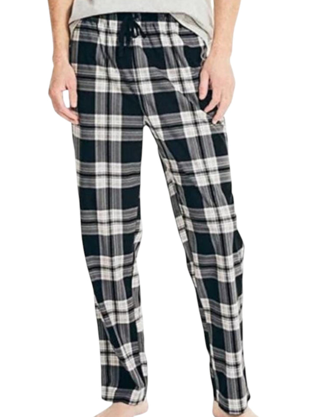 Image for Men's Plaid Sleepwear Pant,Navy 