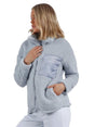 Image for Kids Girl's  Faux Fur  Jacket Two Pockets,Light Blue