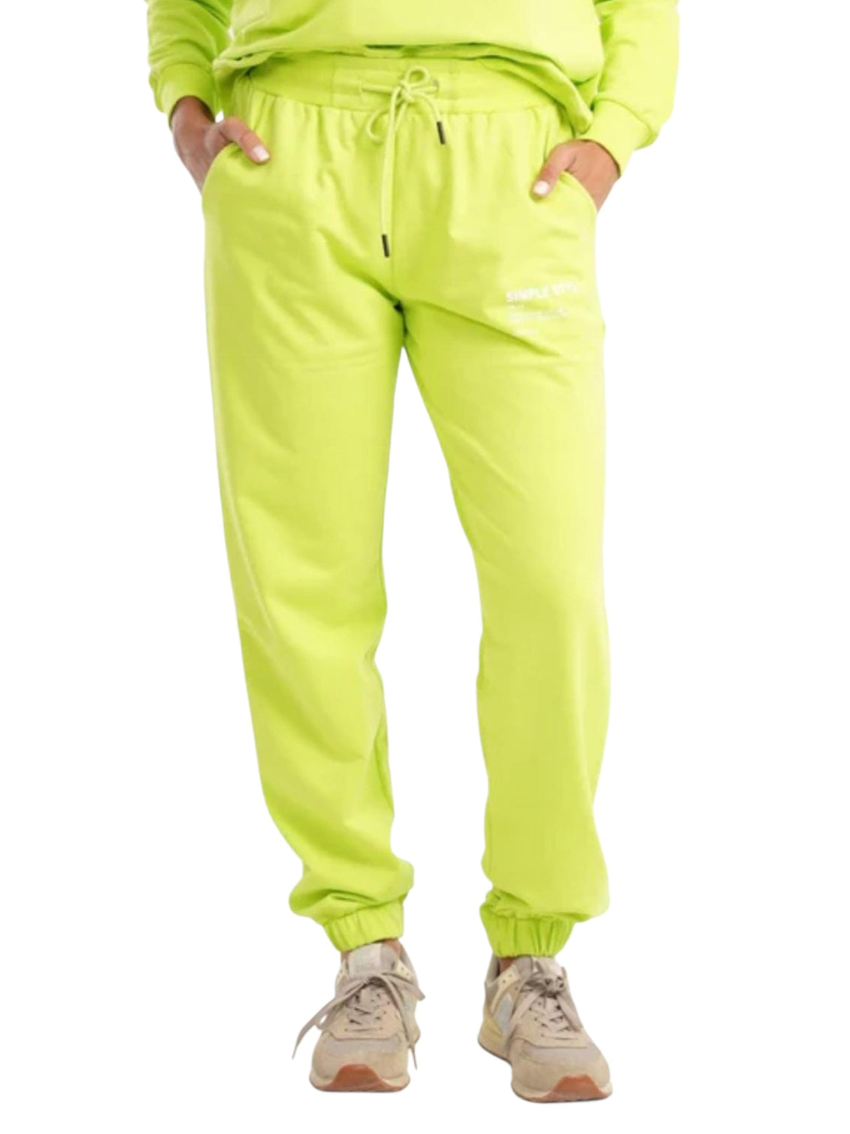 Image for Women's Brand Logo Printed Pant,Light Green