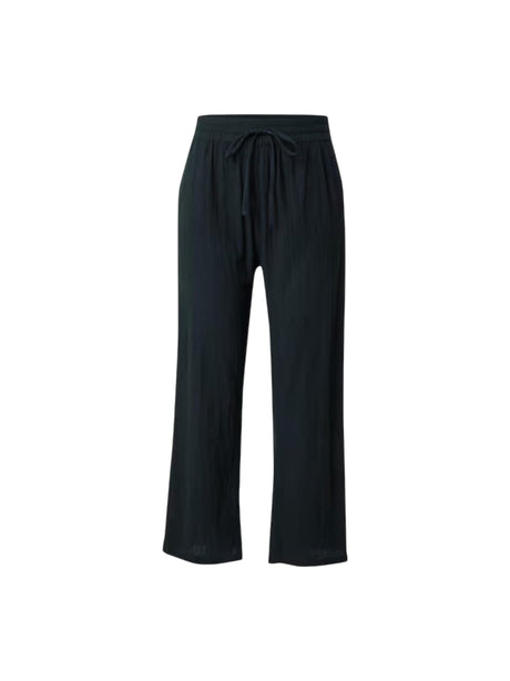Image for Women's Plain Solid Sleepwear Pant,Black