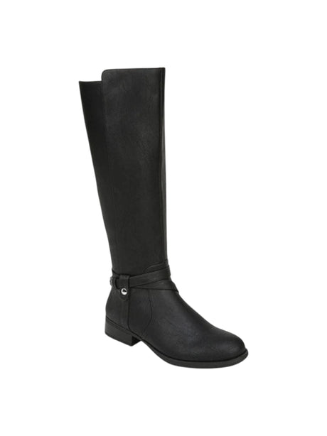 Image for Women's Plain Knee High Boots,Black