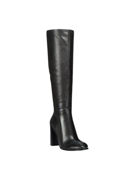 Image for Women's Plain Knee High Boots Heels,Black