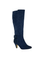 Image for Women's Plain Knee High Boots,Navy