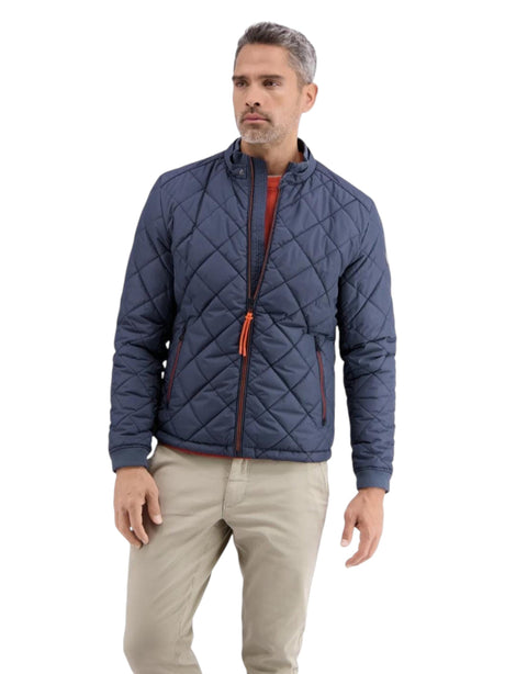 Image for Men's Quilted Jacket,Navy