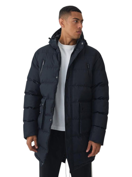 Image for Men's Quilted Jacket,Navy