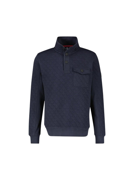 Image for Men's Textured Sweaters,Navy
