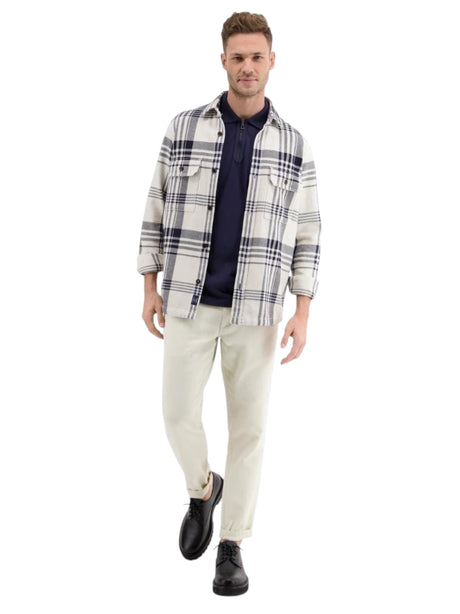 Image for Men's Plaid Jacket,White
