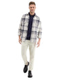 Image for Men's Plaid Jacket,White