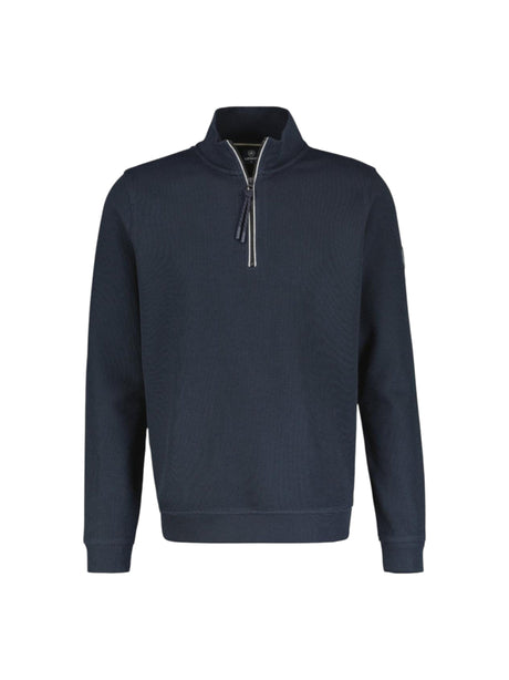 Image for Men's Textured Sweaters,Navy