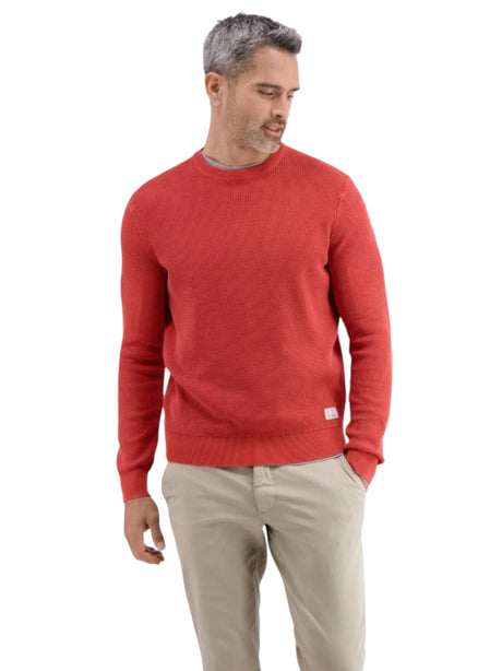 Image for Men's Knitted Sweaters,Red