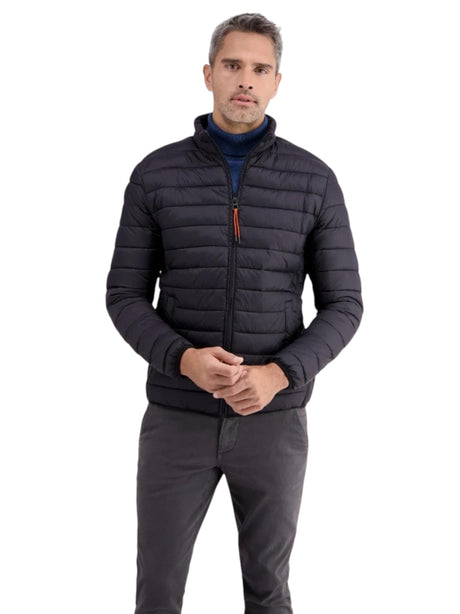 Image for Men's Quilted Jacket,Navy