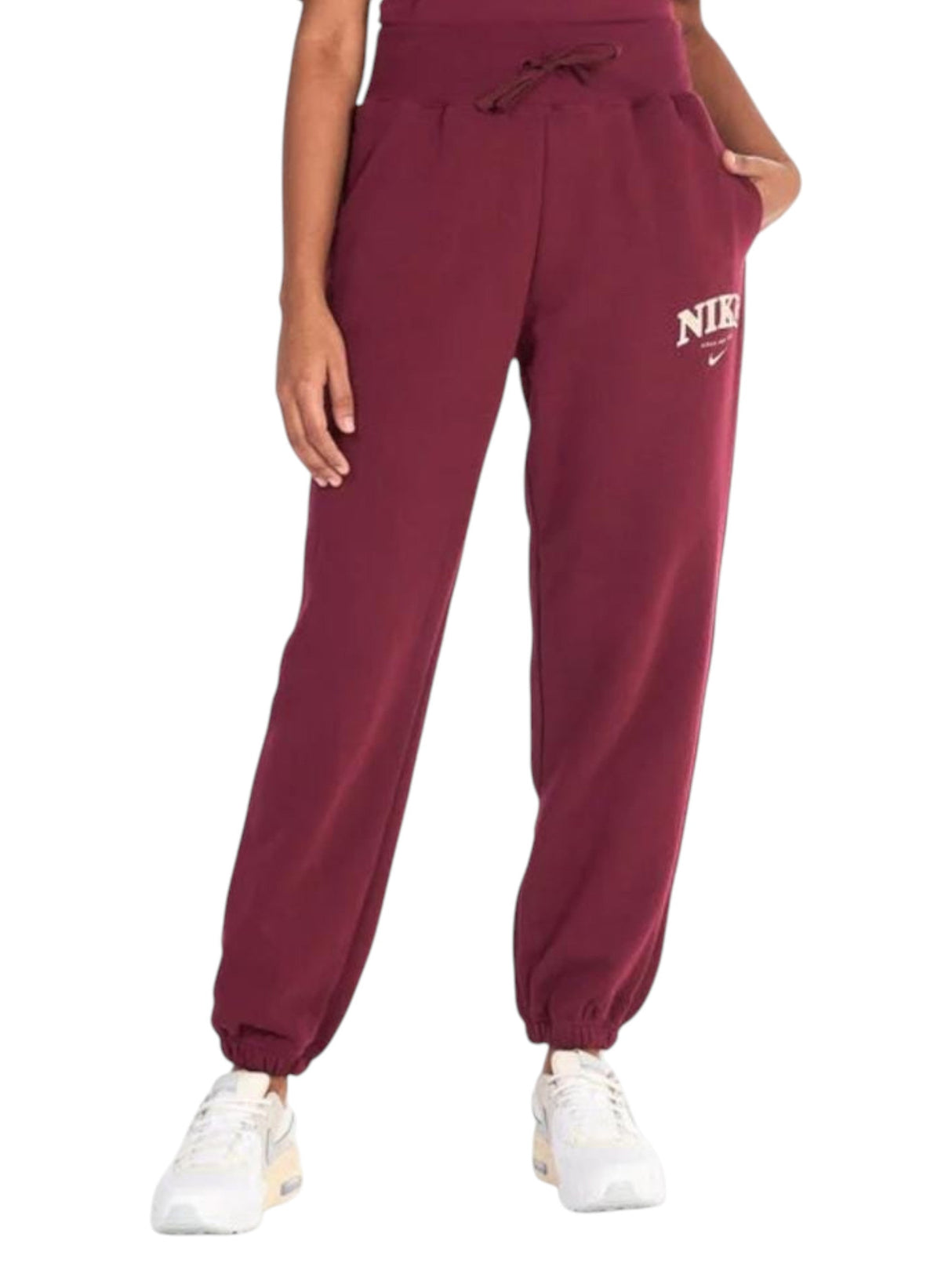 Image for Women's Printed Pant,Burgundy
