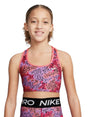 Image for Kids Girl's Floral Printed Sport Crop Top,Pink 