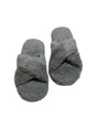 Image for Women's Faux Fur Slippers,Grey