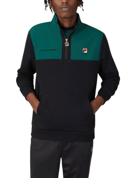 Image for Men's Colorblocked Sweaters,Black